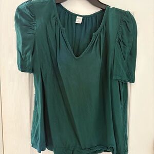 🟩3/$15 Old Navy Teal Women's Blouse